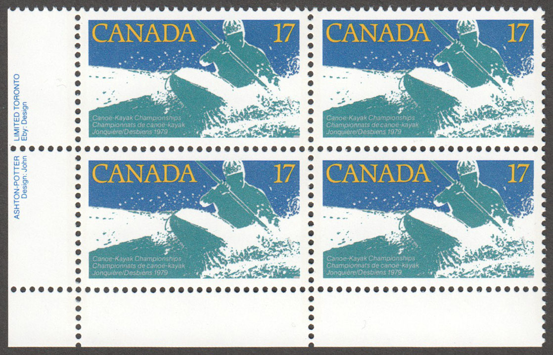 Canada Scott 833 MNH PB LL (A2-9) - Click Image to Close